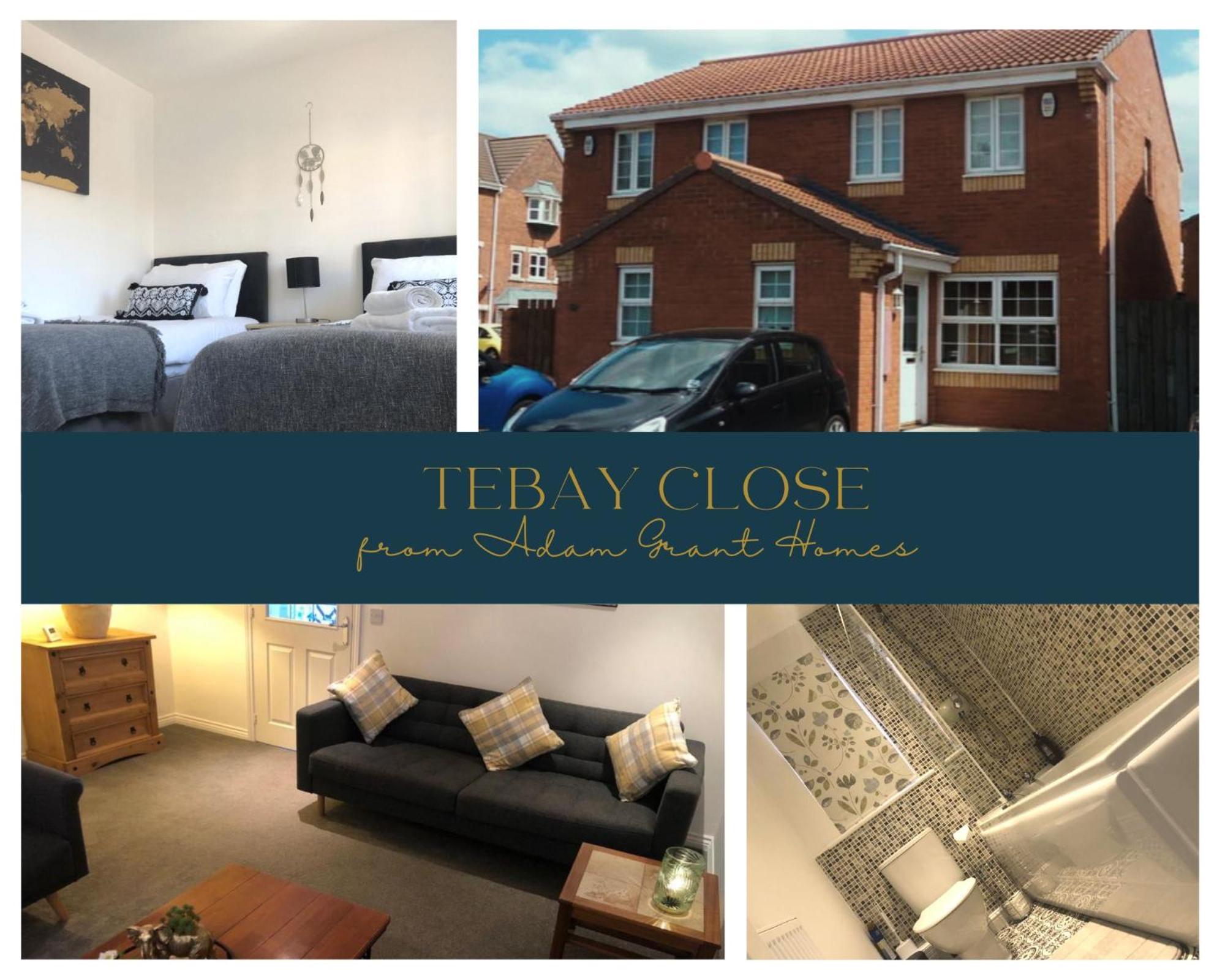 Perfectly Placed 3 Bed Home In A Peaceful Close Darlington  Eksteriør bilde